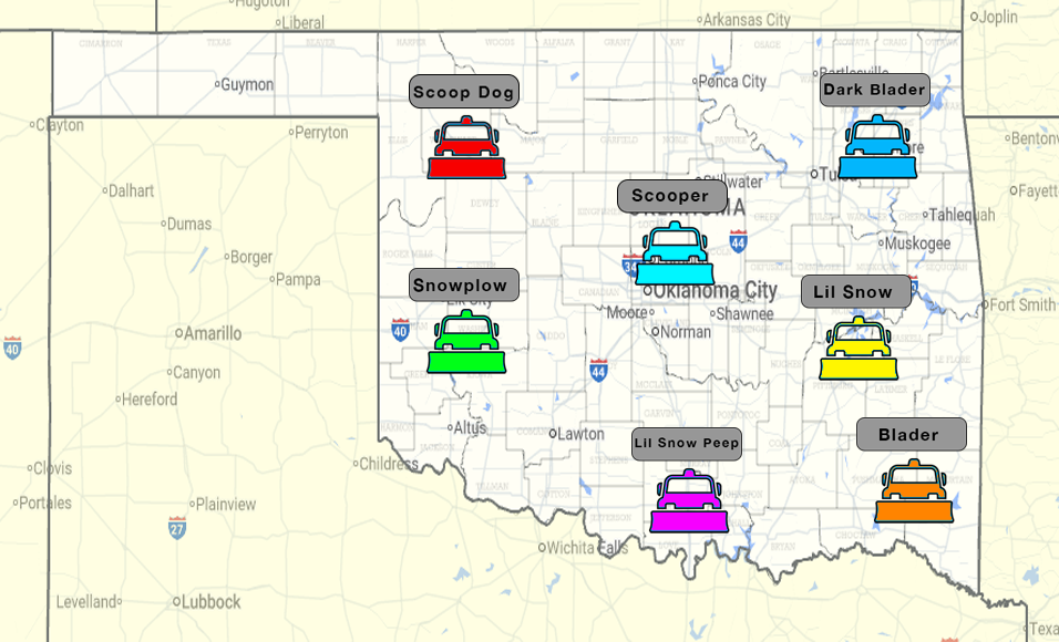 OKSnowplows map